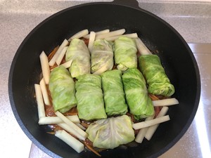 老外版圆白菜酿菜的做法 步骤6