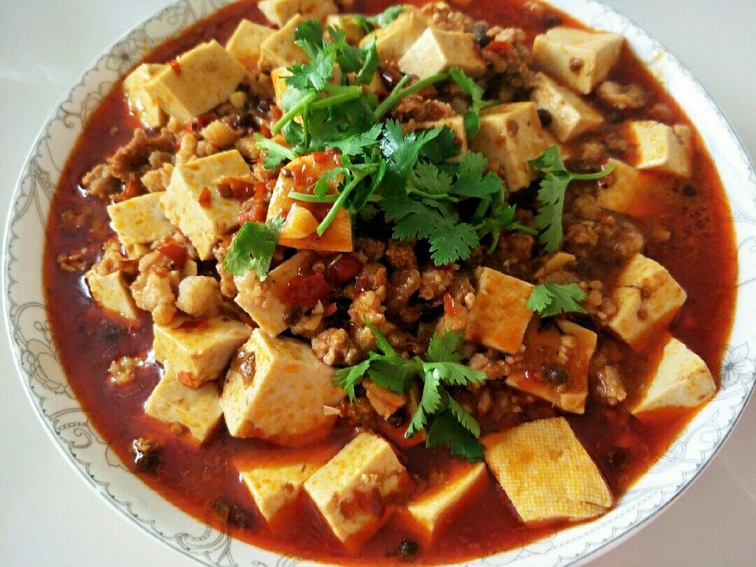 莎莎-172做的川味家常菜~麻婆豆腐