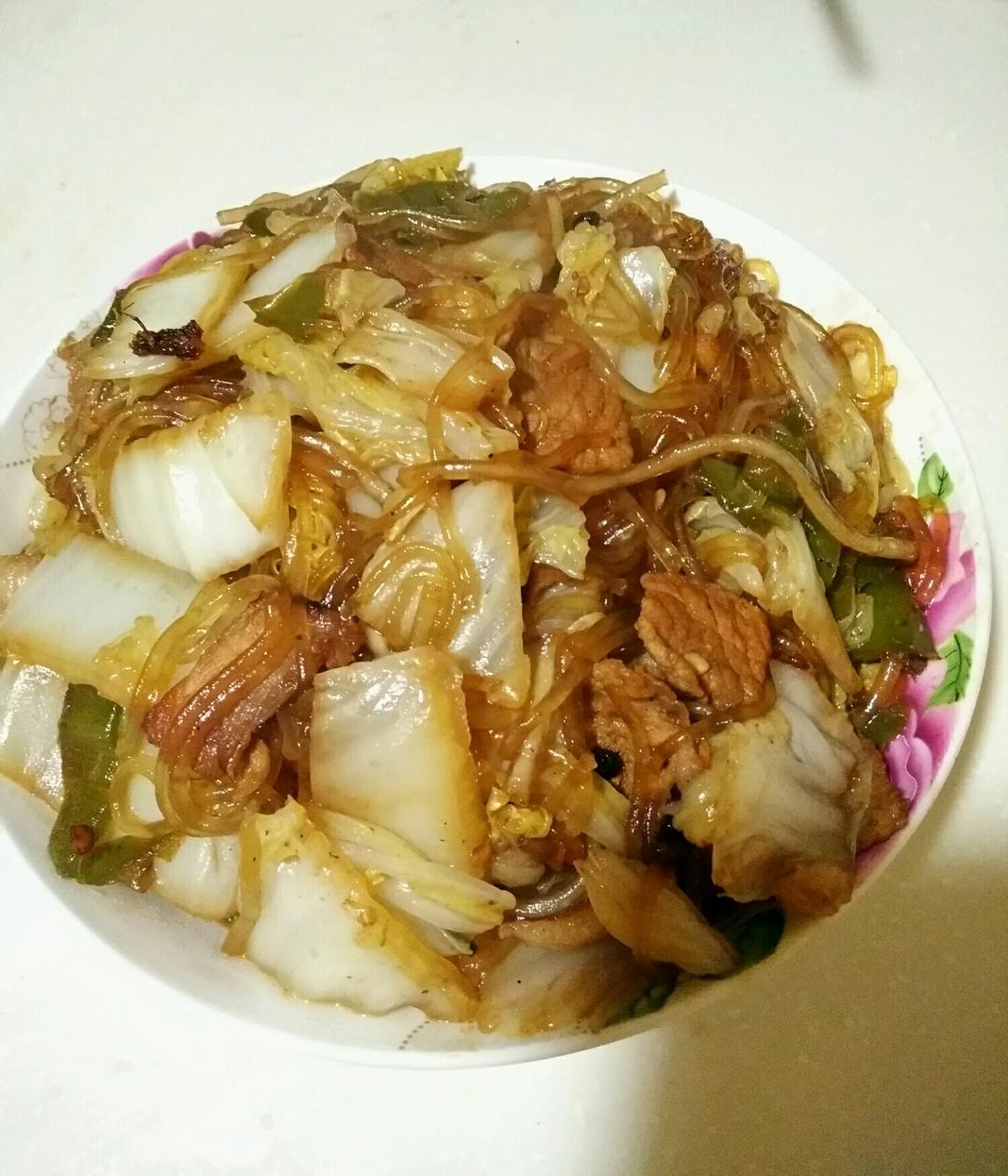 家常菜 白菜炖粉条 cecilia-zxy做的白菜炖粉条  cecilia-zxy