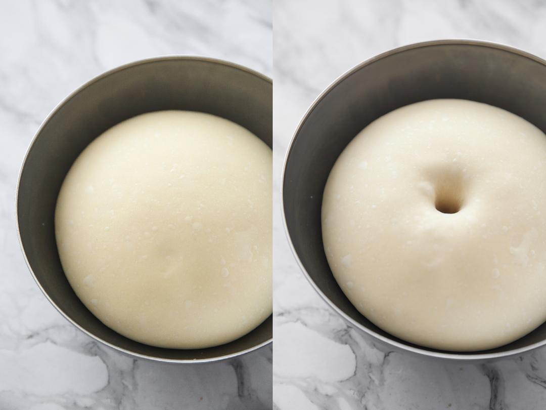 【圣诞巧克力坚果麋鹿花环面包的做法步骤图】Flora刘祎-制作