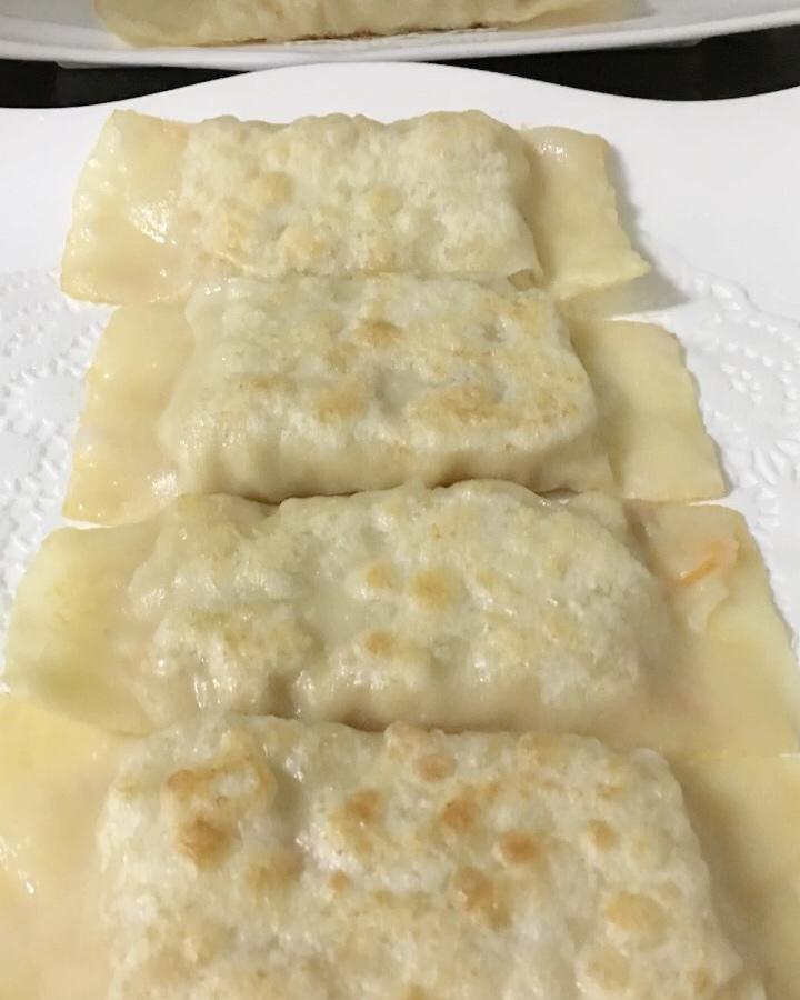 鑫宝麟妈做的香煎豆腐卷
