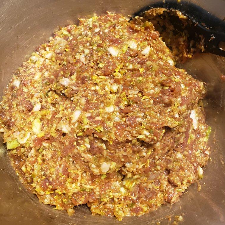 微笑天使妈咪做的包子饺子万能基底肉馅