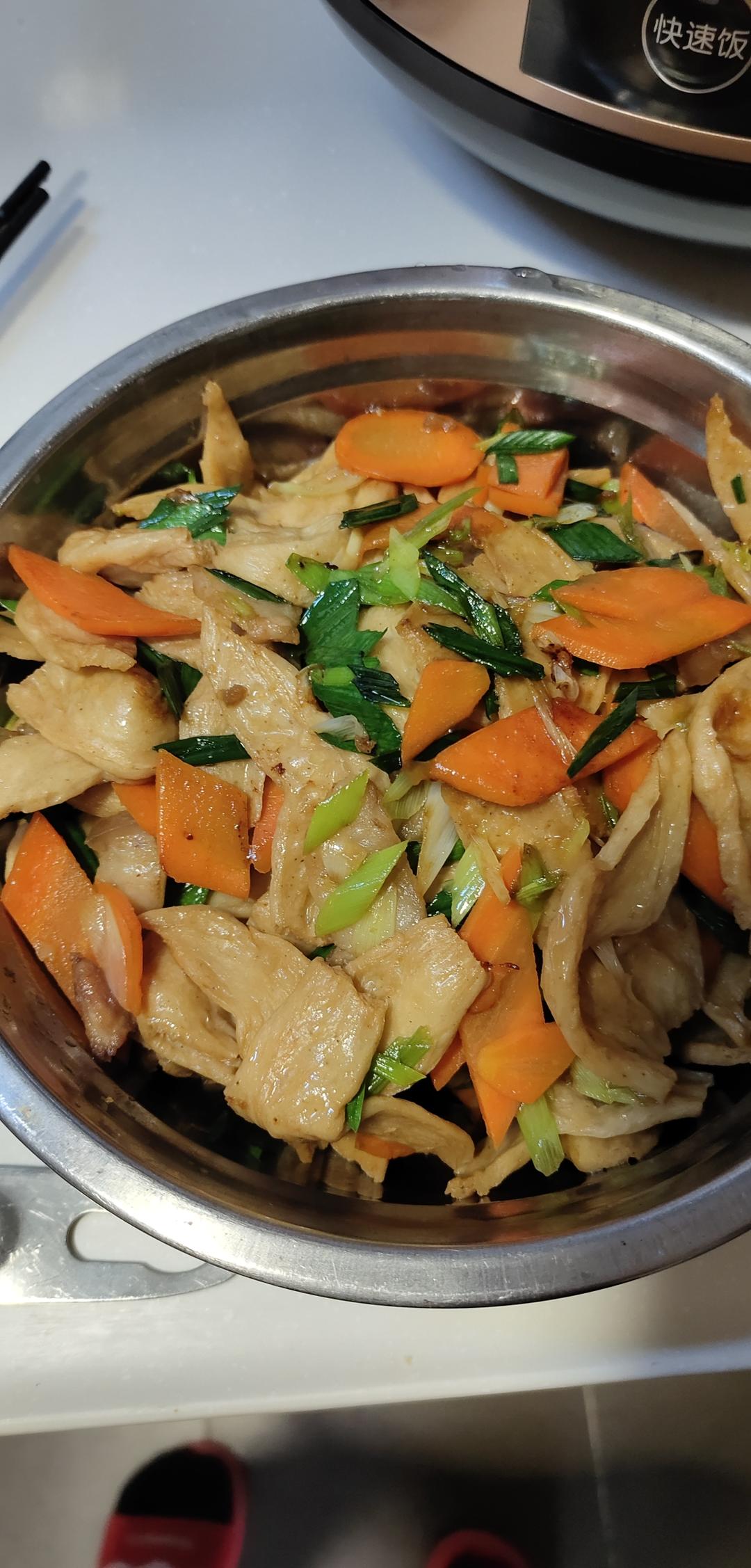 炒素鸡翅