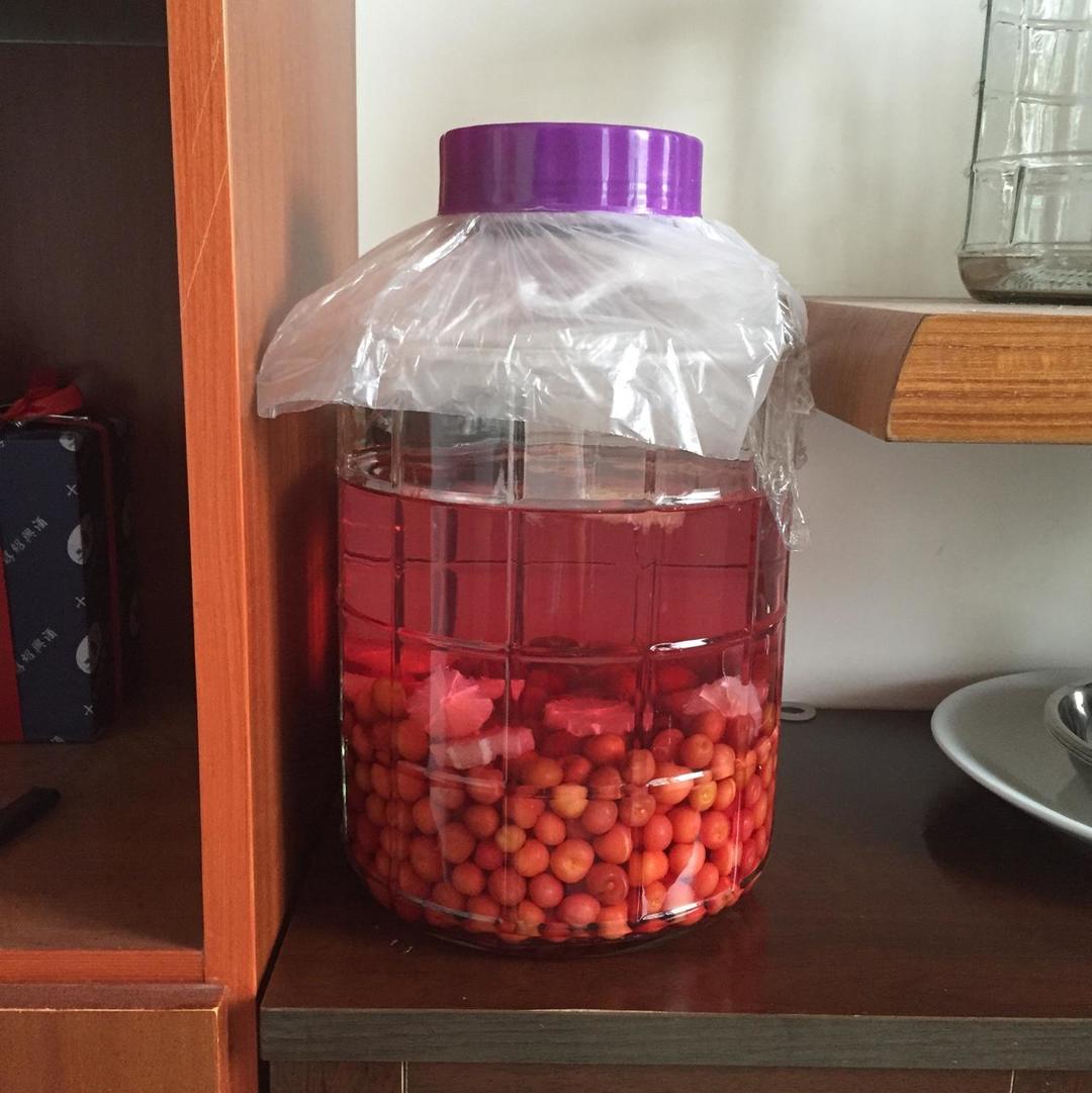 【樱桃泡酒的做法步骤图,樱桃泡酒怎么做好吃】古心