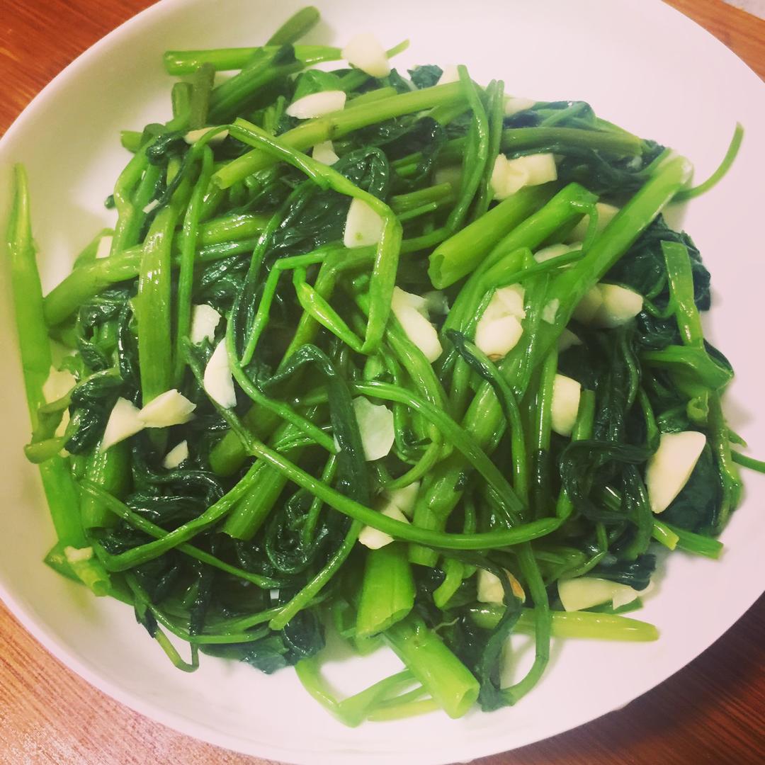 业火做的清炒空心菜