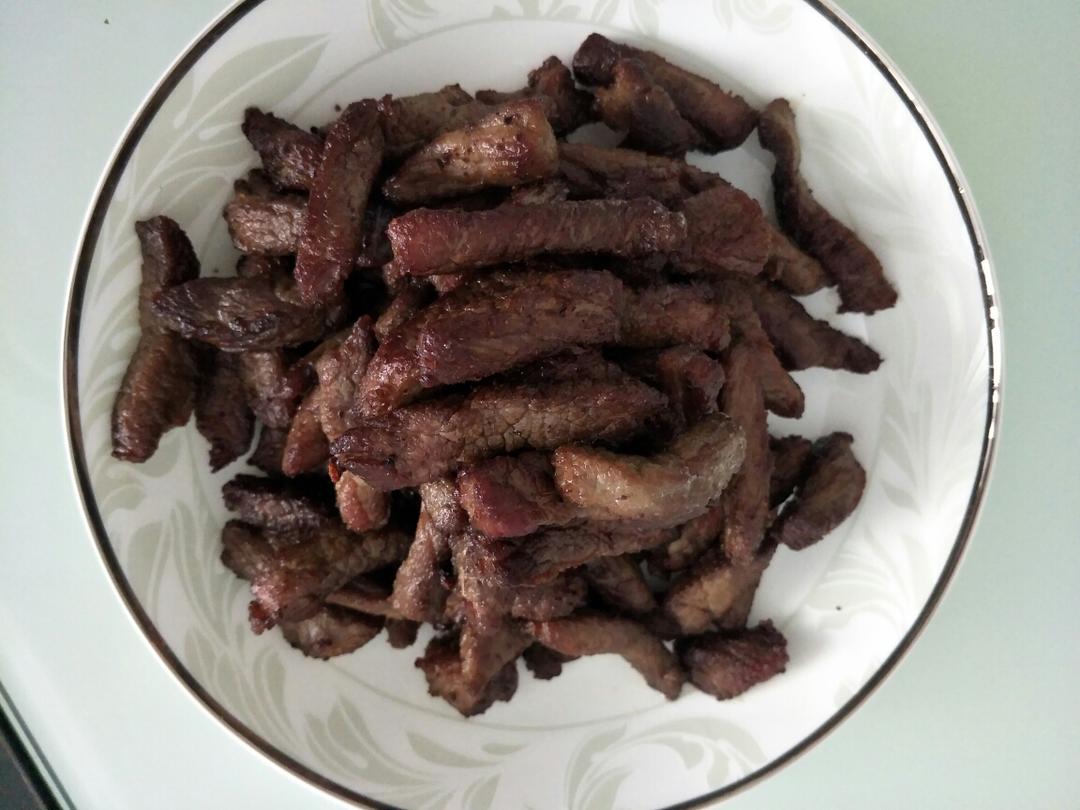 好吃的孜然牛肉干的做法 步骤11