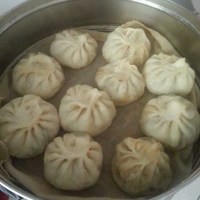 家常蒸包子(新手必学 超详 各式花卷馒头适用)