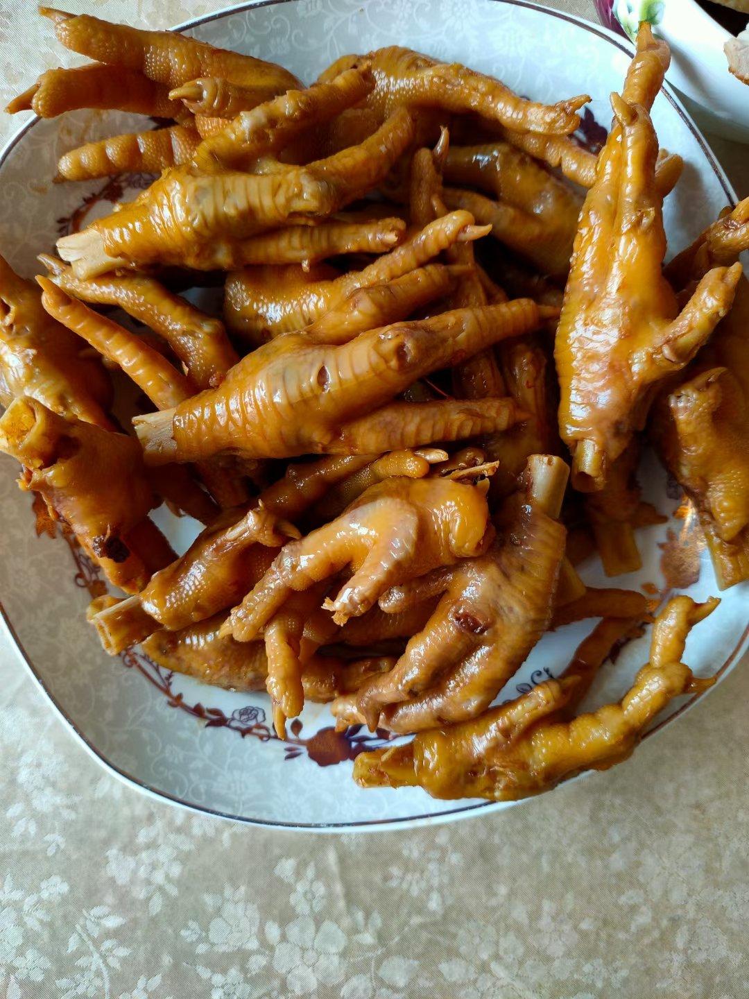香辣卤鸡爪