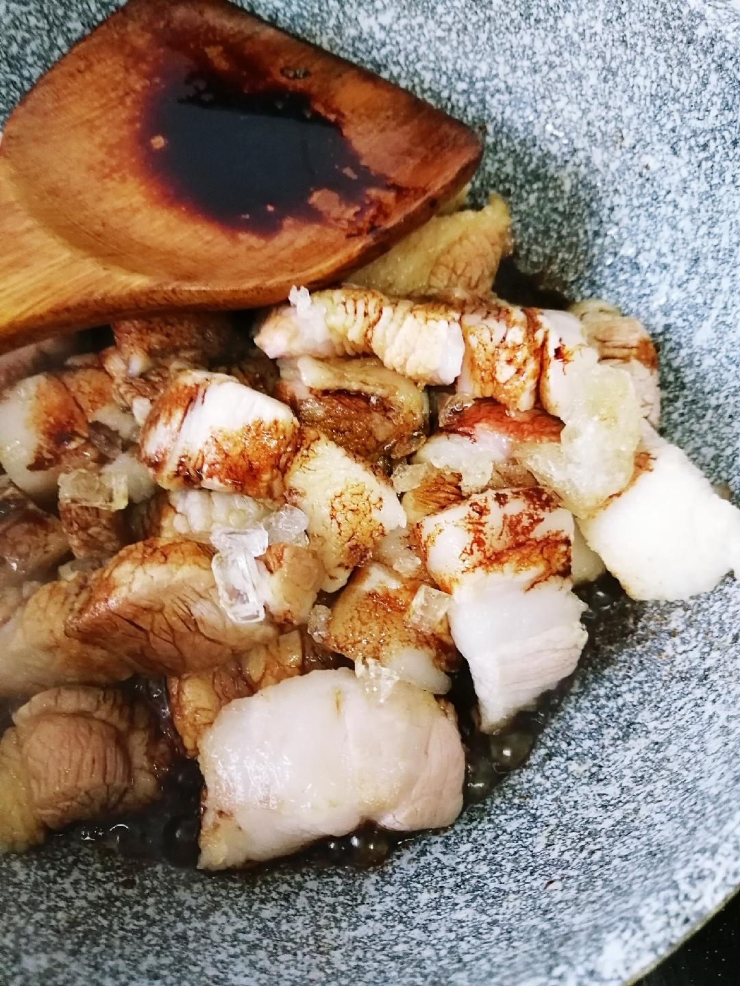 菜叔家常菜:红烧肉的做法 步骤8