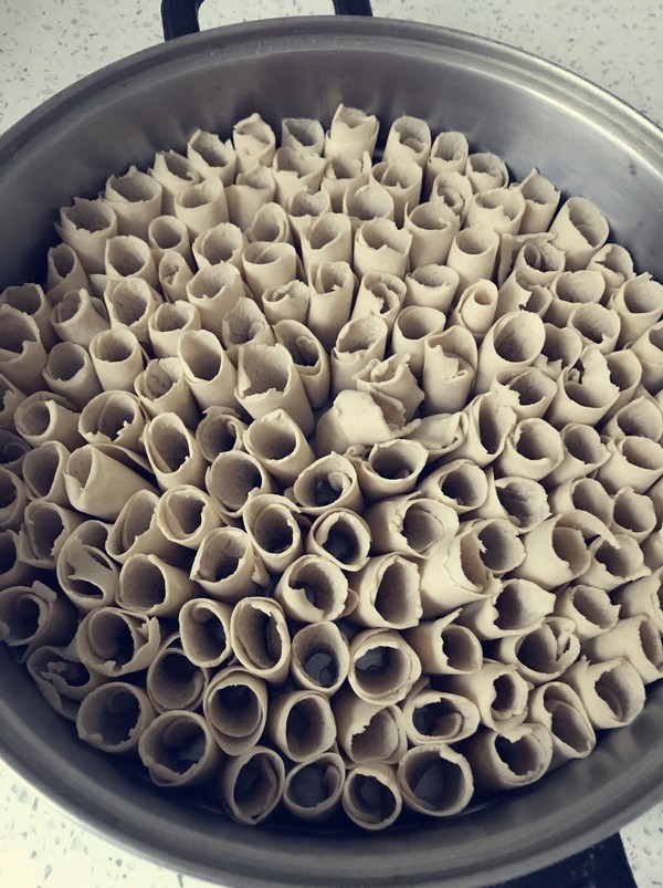 h_au做的莜面栲栳栳(推窝窝)