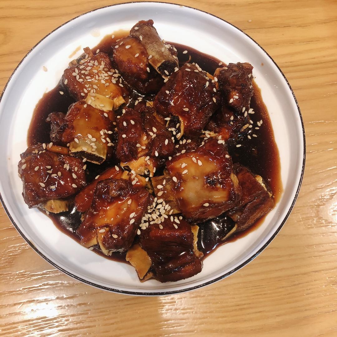 invisiblewing做的糖醋排骨糖醋小排不放油12345口诀做出正宗上海本帮