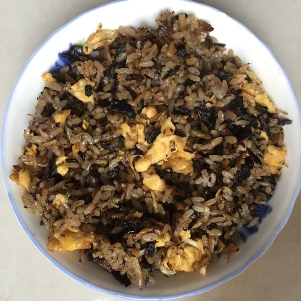 梅干菜炒饭 下厨房