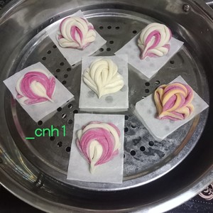 花儿馒头35的做法 步骤21
