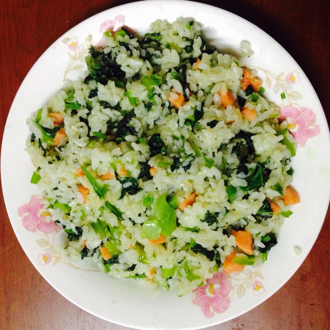wally汪做的青菜炒饭