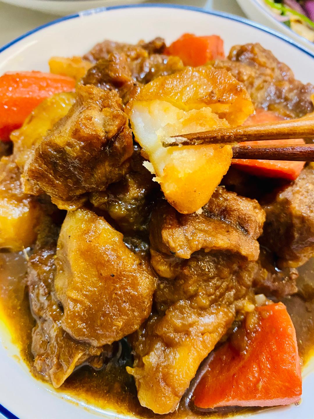 土豆烧牛肉