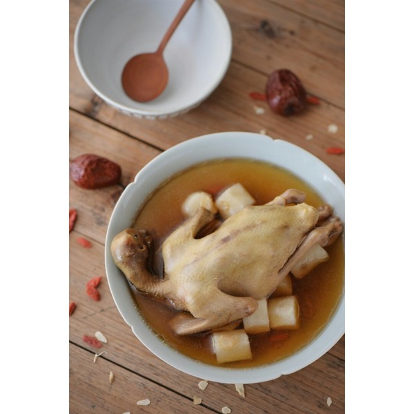 惠淮山hui做的西洋参美食妈妈汤账乳鸽手图片图片