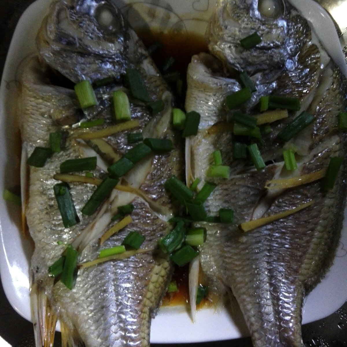 颜家小厨厨做的清蒸黄立鱼