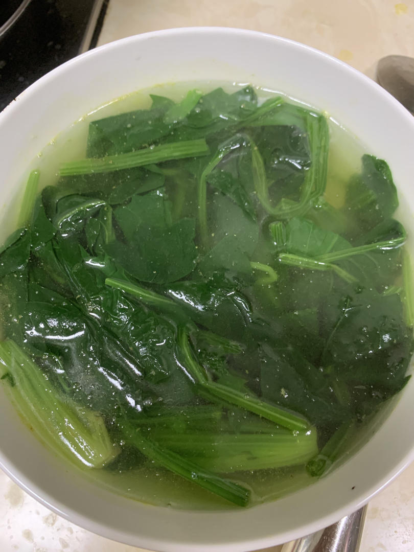 junboo做的菠菜汤
