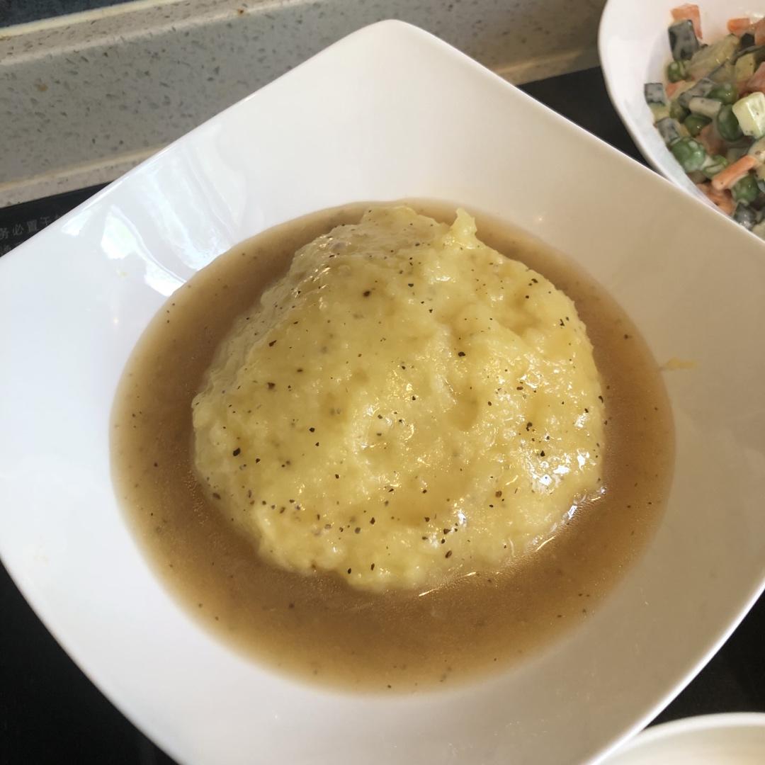 酥爸爸做的肯德基土豆泥