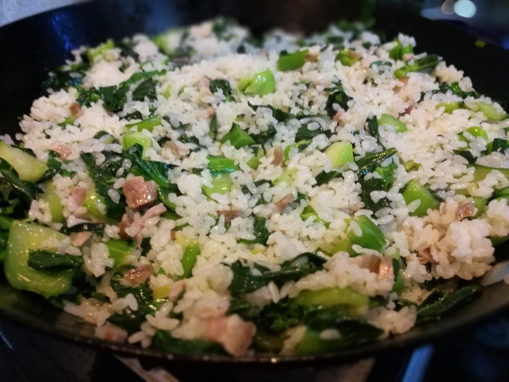 咸肉菜饭(铁锅版)