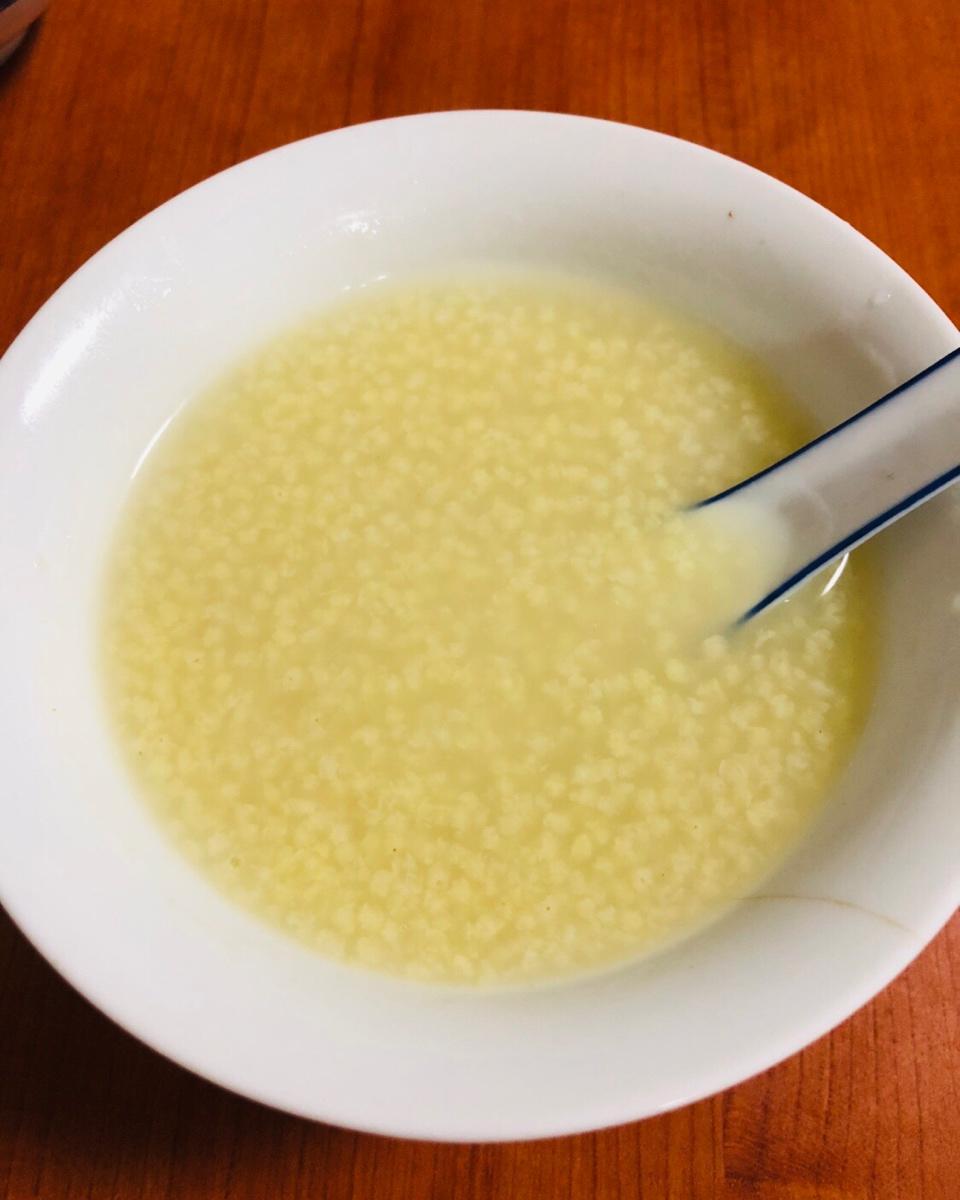 大柚子的小厨房做的小米粥