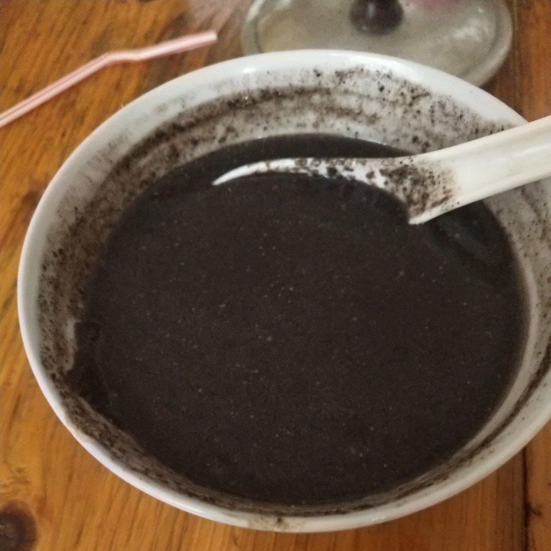 果果妈咪i做的自制芝麻糊