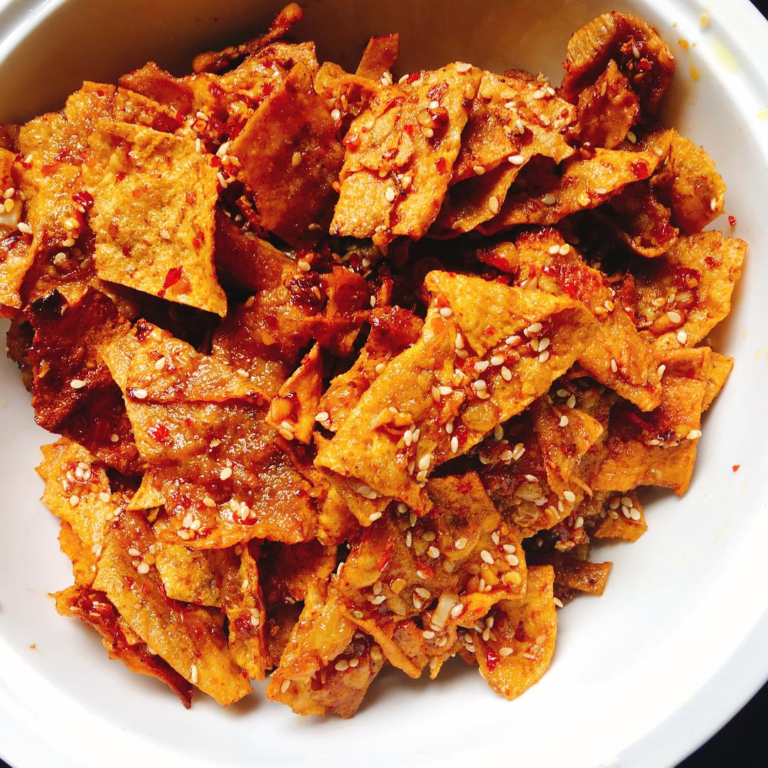 麻辣豆皮
