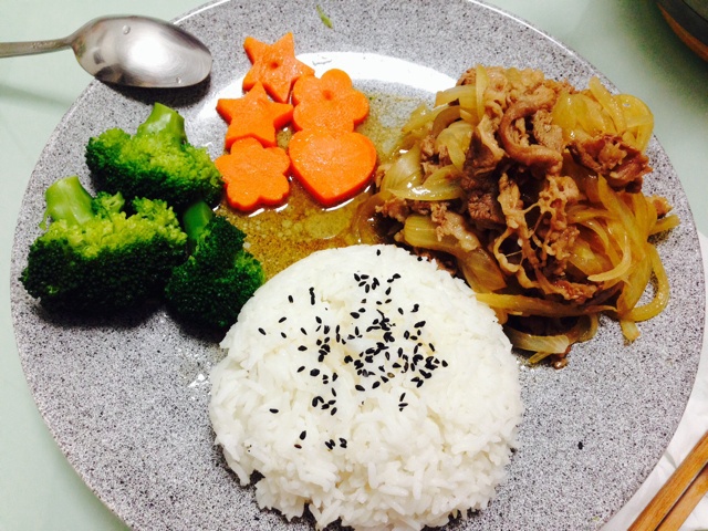 vicky_kin做的洋葱牛肉盖饭