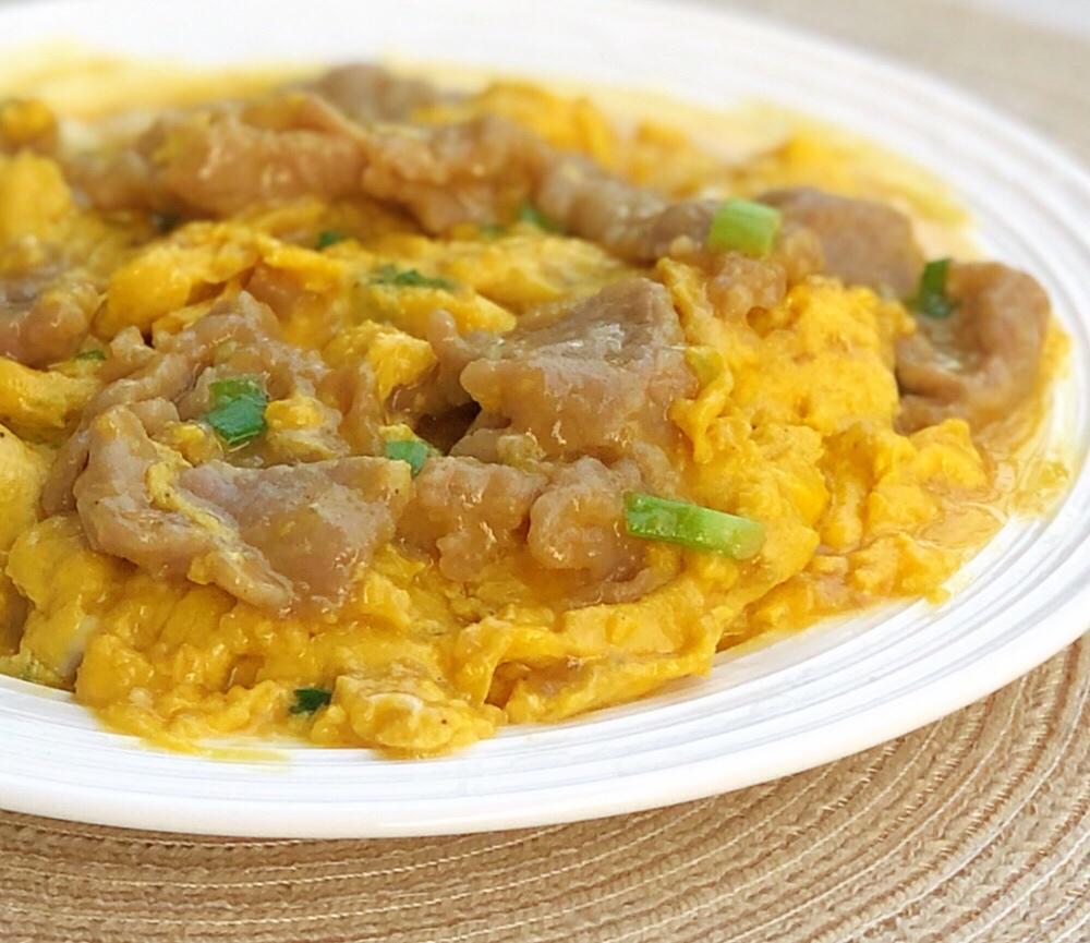 嫩嫩嫩——滑蛋牛肉