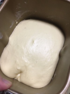 中种法的香葱肉松吐司的做法 步骤3