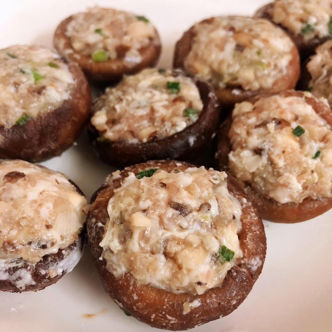 酿香菇✨一道传统家常菜,小时候的味道