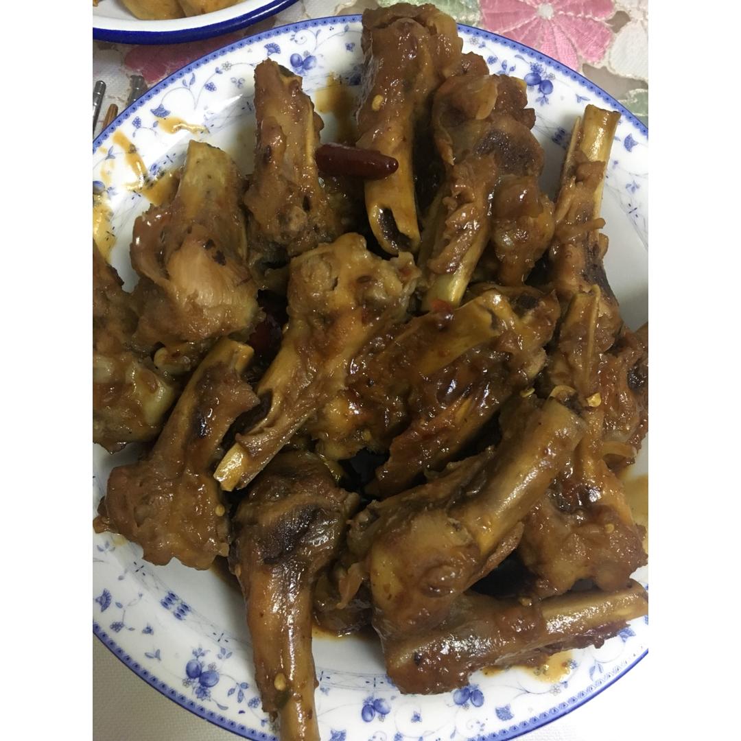 酱鸡骨棒【沈阳胡同里特色小吃】【诱食】黑暗料理