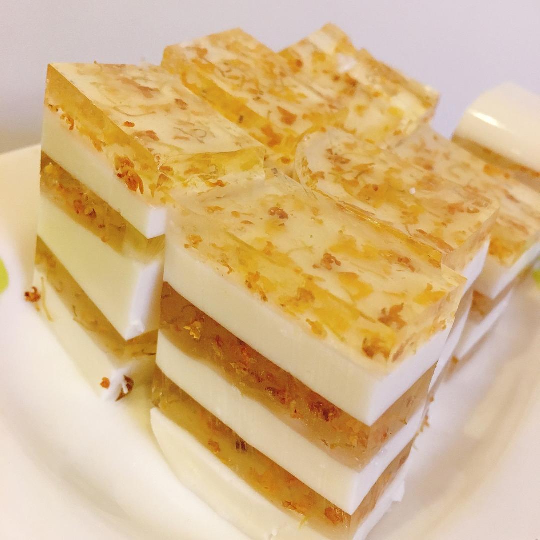 ryi_做的椰汁桂花糕