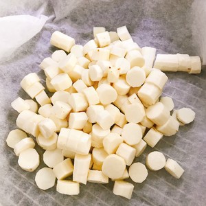 让孩子爱上吃山药--蛋黄焗山药