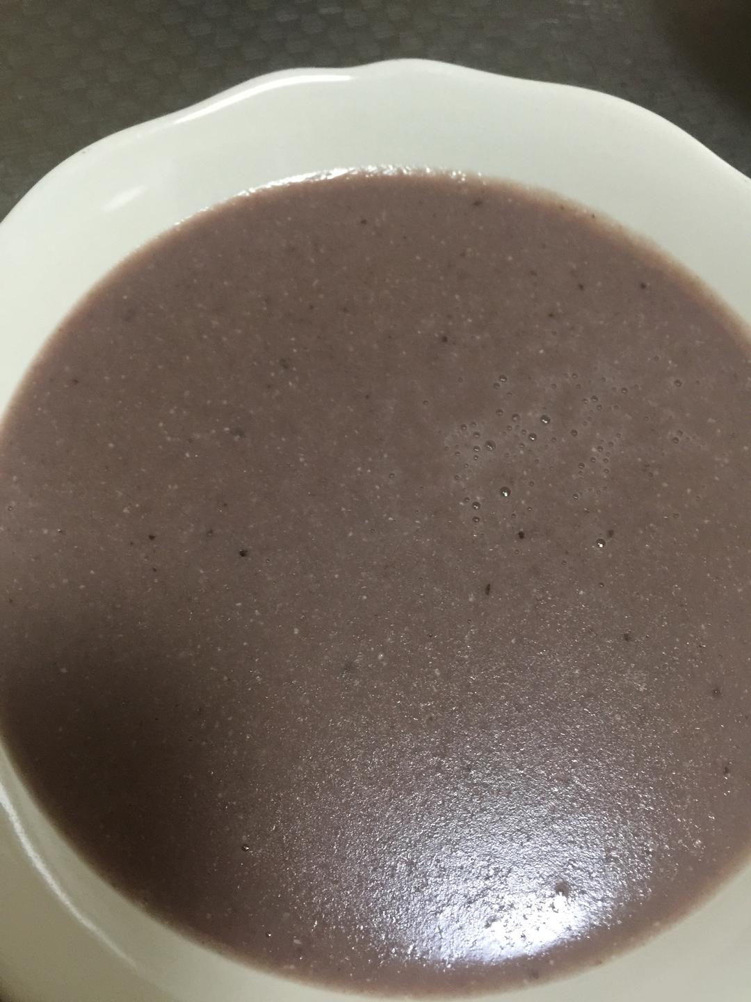 红豆薏仁米糊