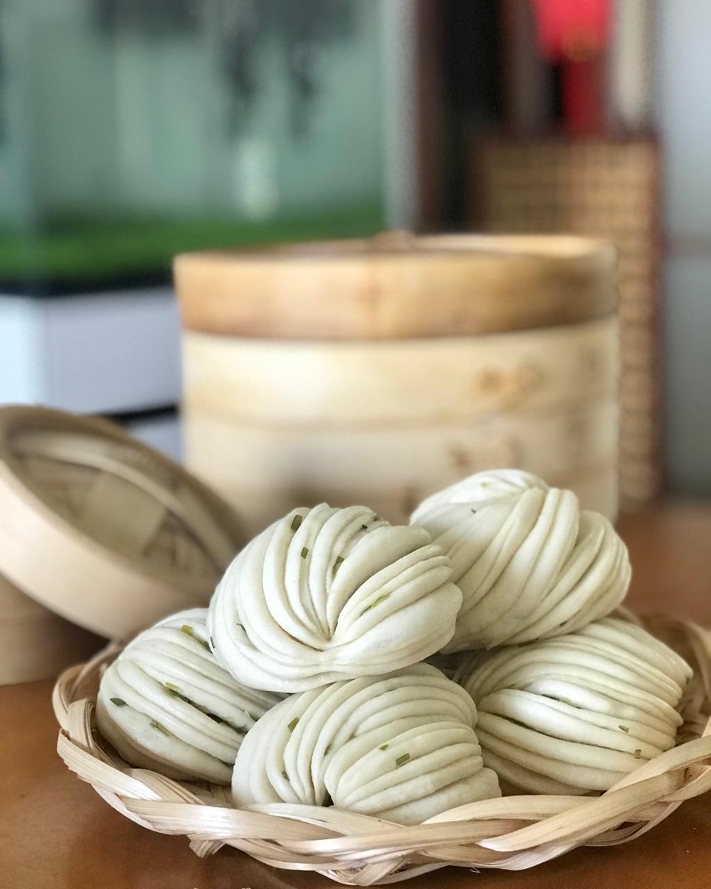 张chef做的胡萝卜汁花卷馒头
