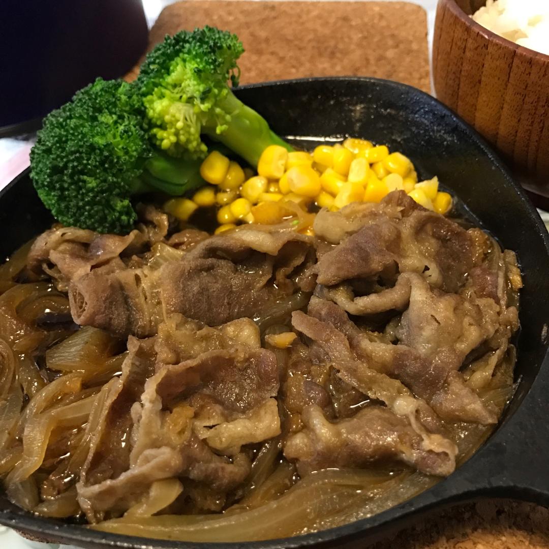 shirleyhx做的吉野家牛肉饭(牛丼)