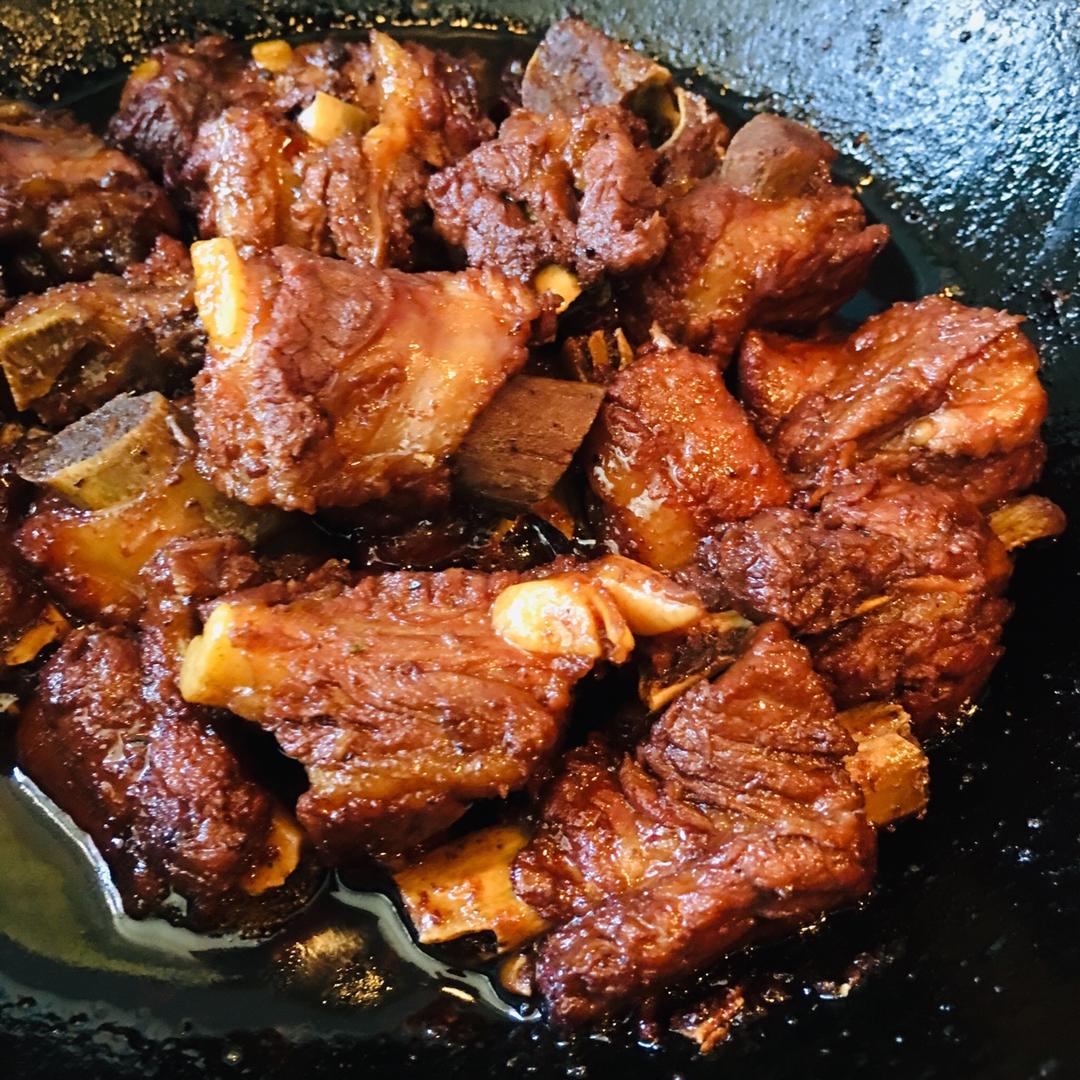 大冯奕做的红烧排骨