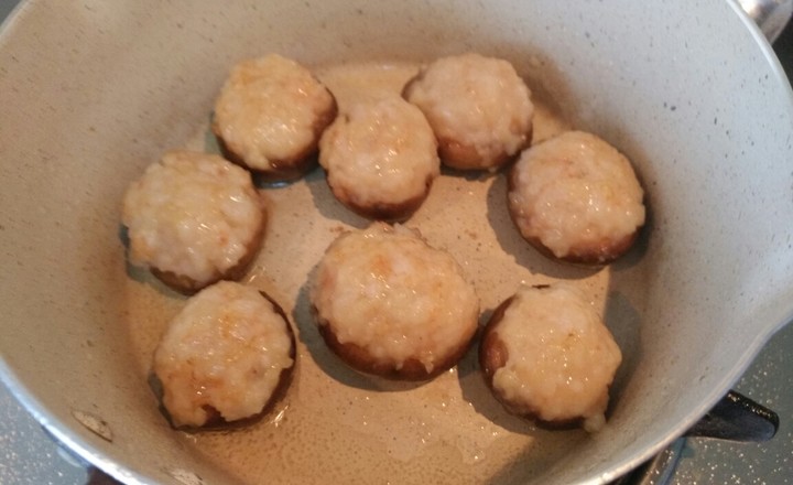 香菇酿虾滑的做法