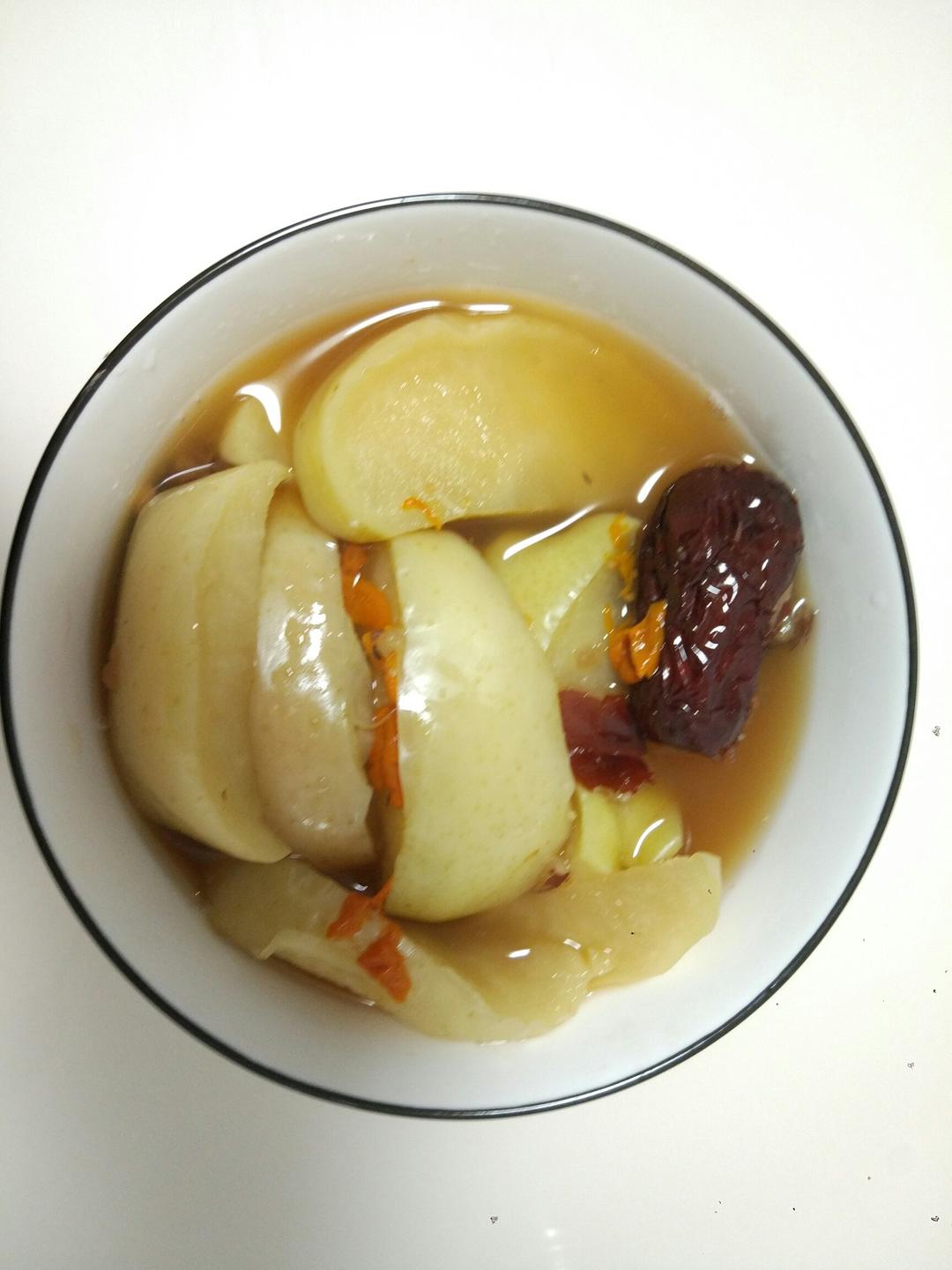 gves做的煮苹果
