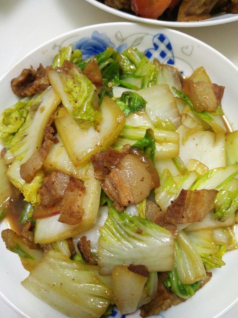 阿余_zhgt做的白菜炒肉