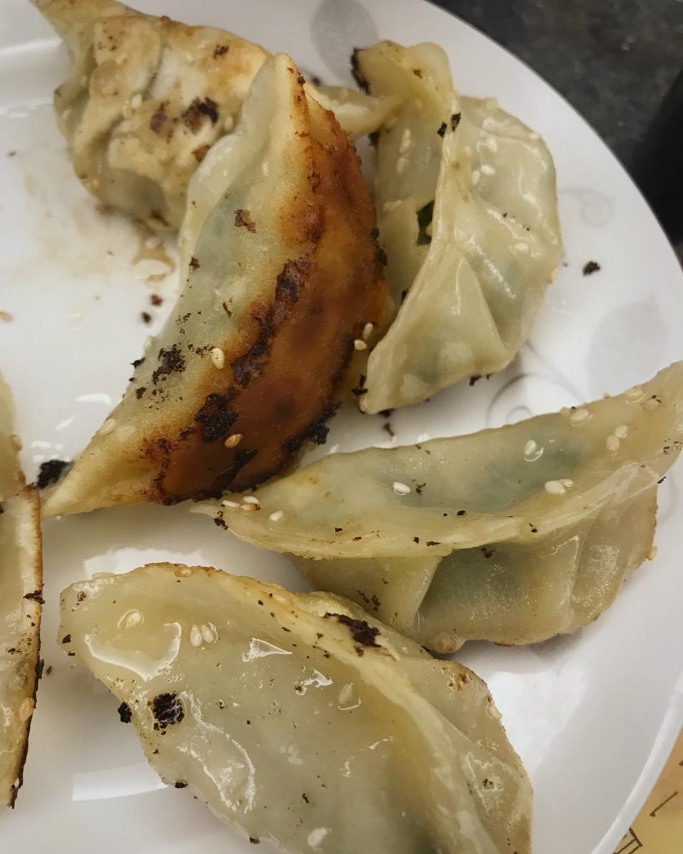 笑熊ii做的生煎速冻水饺