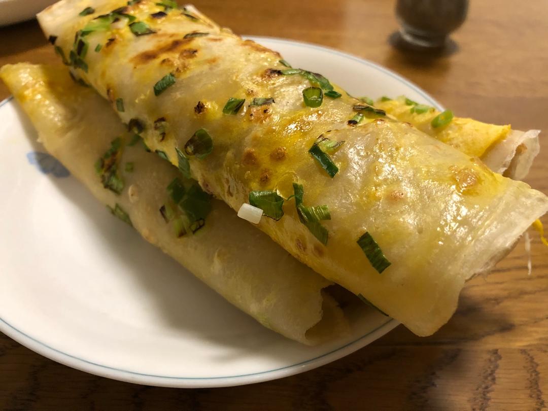 lucy窈做的家庭版煎饼果子---快手健康早餐