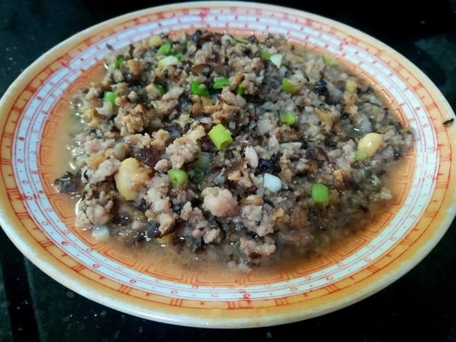 香菇肉沫酱的做法