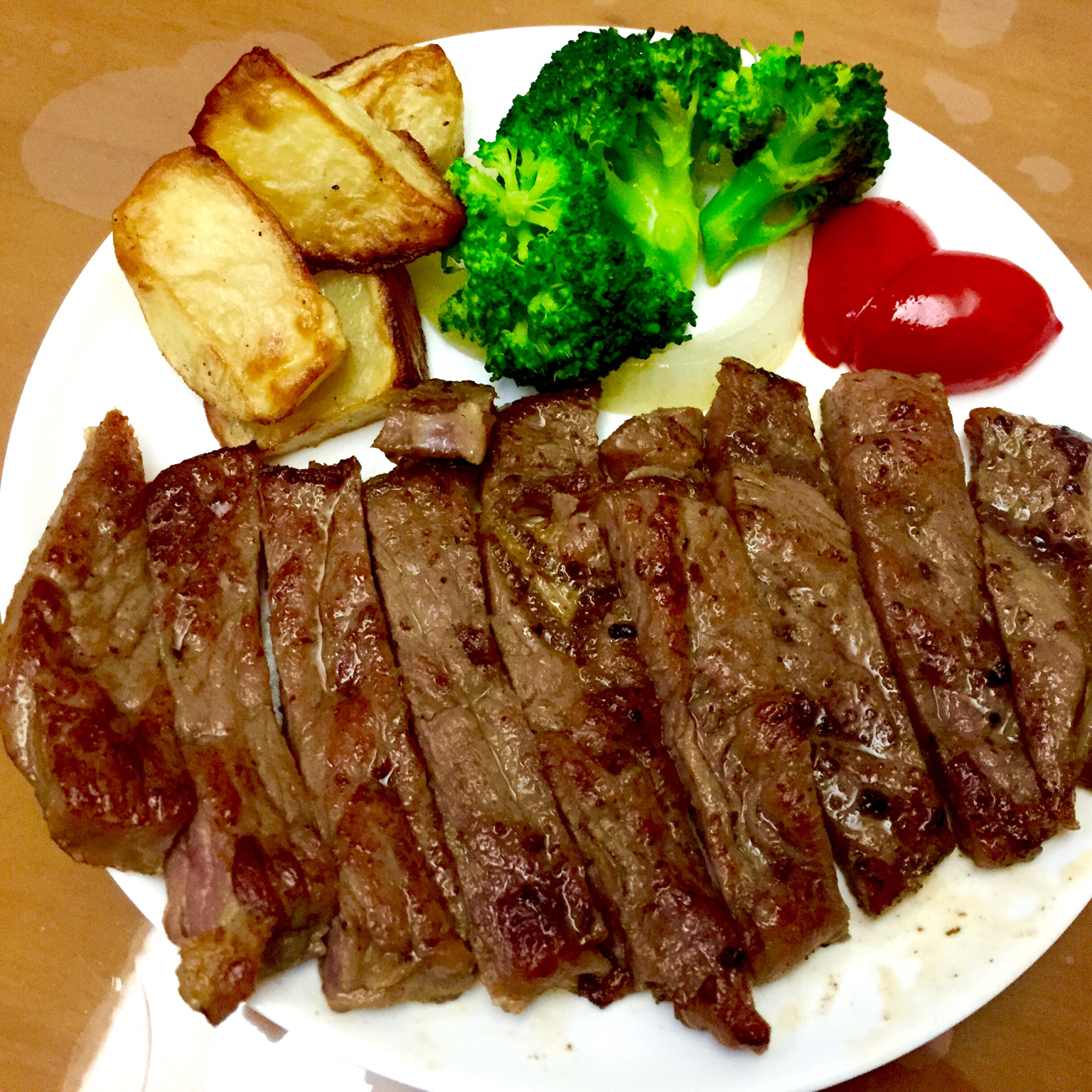 马铃薯姐姐做的煎牛排