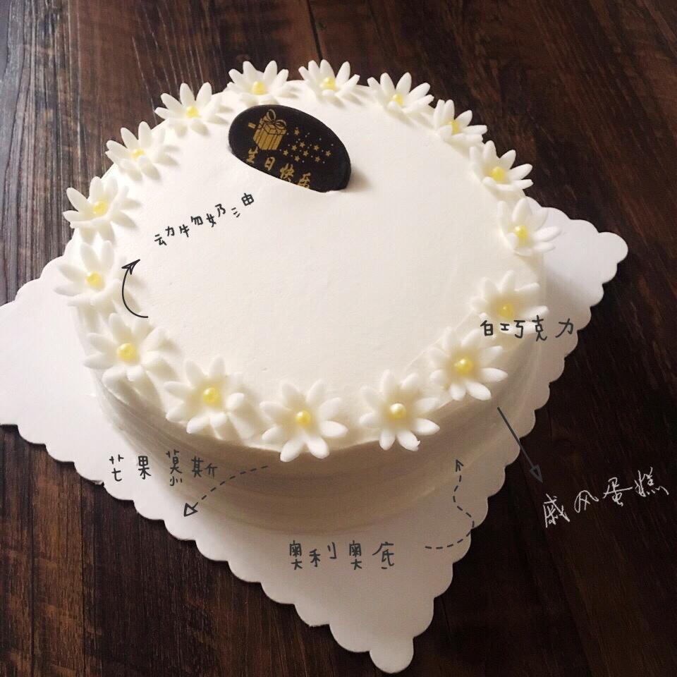 lisa-wang做的超简单的缤纷水果生日蛋糕(无需抹面技巧)