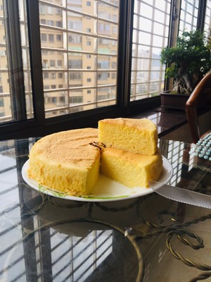 超柔软戚风蛋糕的做法 步骤18