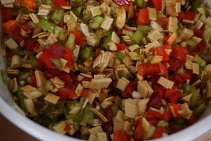 酸辣豆腐皮【减脂·下酒菜】的做法 步骤2