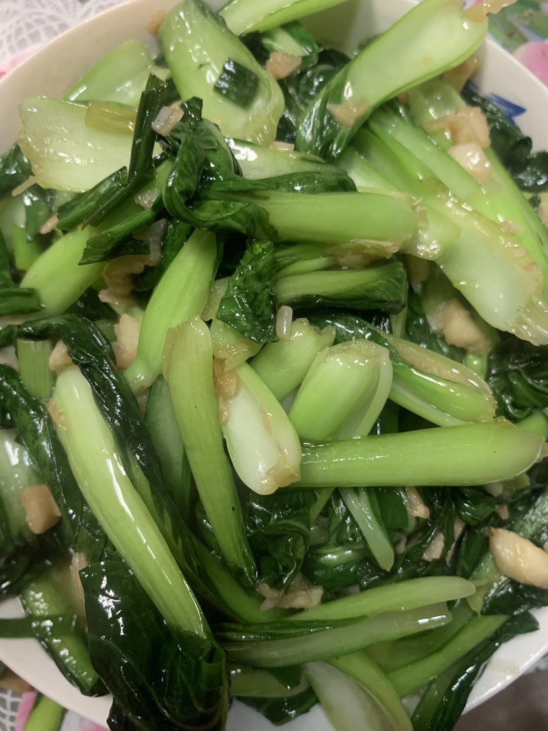 清炒小白菜