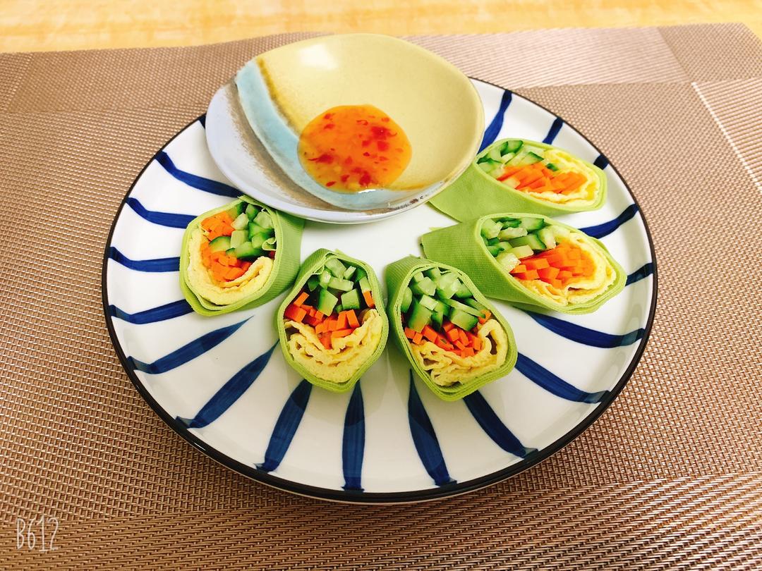 豆皮蔬菜卷